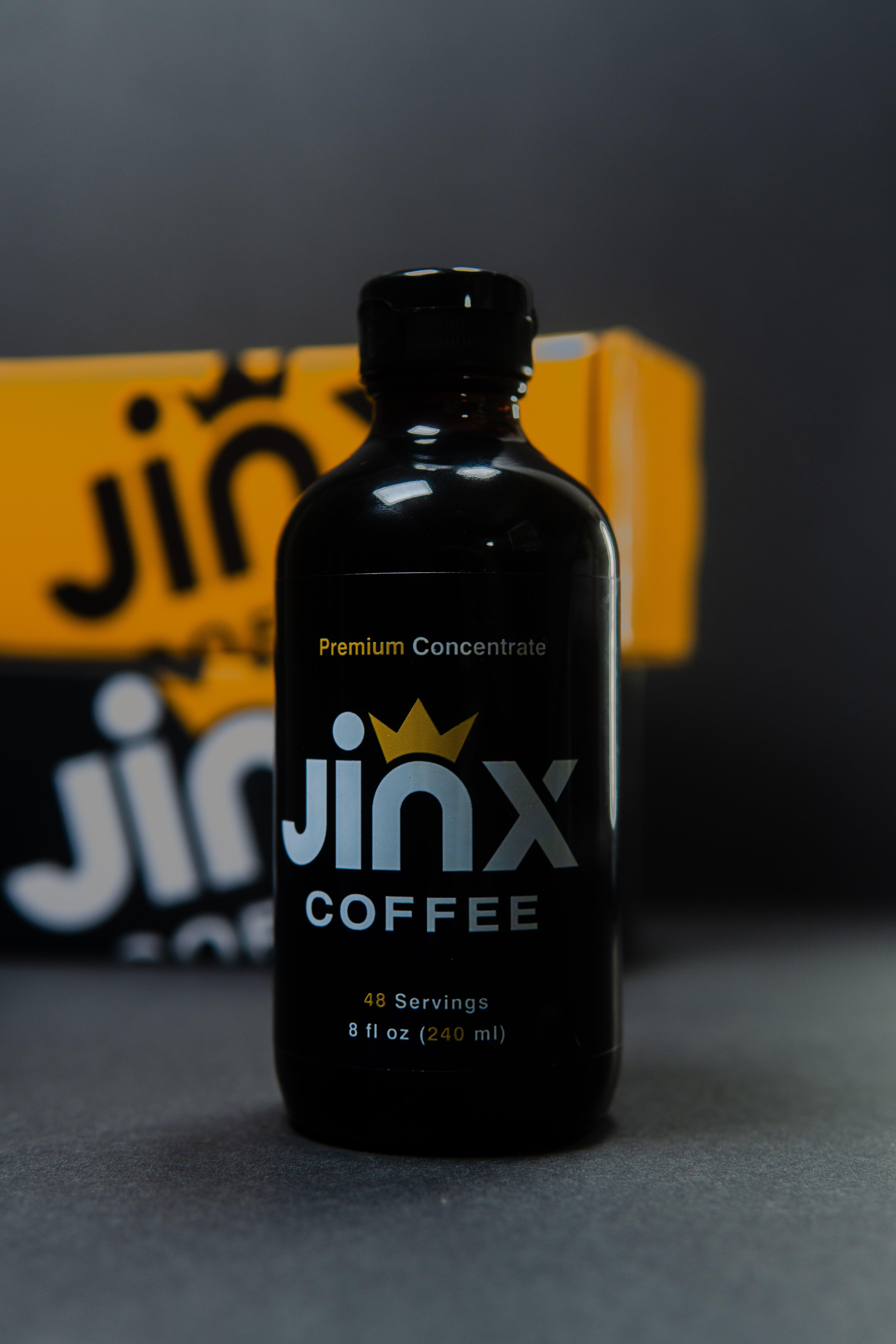 Jinx Coffee Premium Concentrate - 48 Servings - 50x More Concentrated - Jinx Coffee